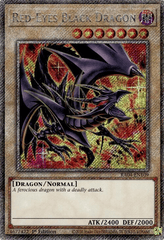 Red-Eyes Black Dragon (8th Art) - RA04-EN109 - (Platinum Secret Rare) - 1st Edition